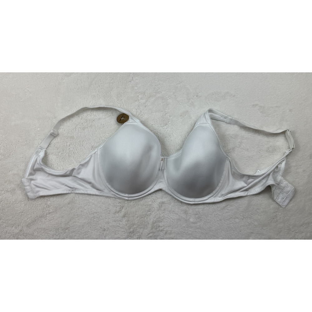 Wacoal White Underwire T-Shirt Bra 38D Style 853192 Lightweight Breathable